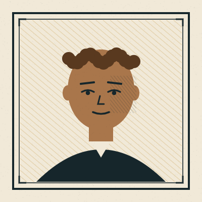 Bookplate portrait