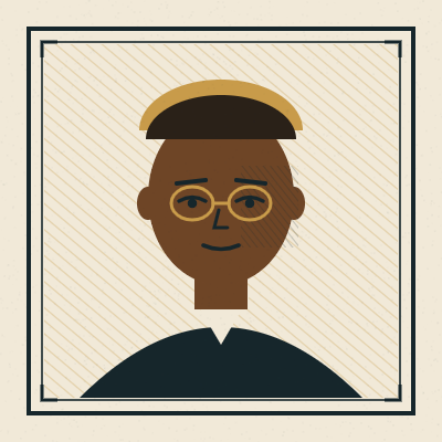 Bookplate portrait