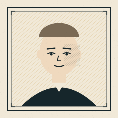 Bookplate portrait