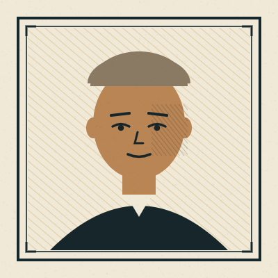 Bookplate portrait
