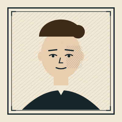Bookplate portrait