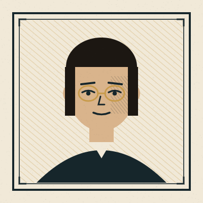 Bookplate portrait