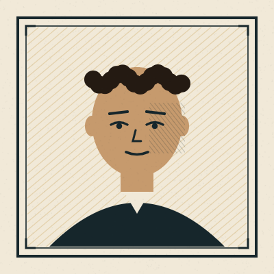 Bookplate portrait